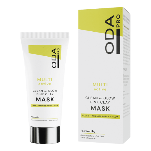 ODA PRO Clean & Glow Pink Clay Mask