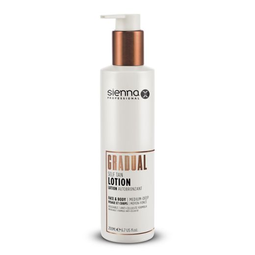 Sienna X Professional Gradual Self Tan Lotion   (Pakāpenisks paštonējošs losjons)