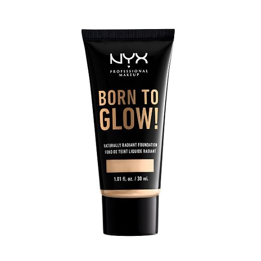 NYX Professional Makeup Born To Glow Naturally Radiant Foundation  (Izgaismojošs tonālais krēms)