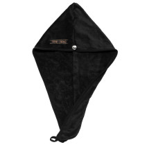 ONE:ZERO Hair Towel With Crystal Button