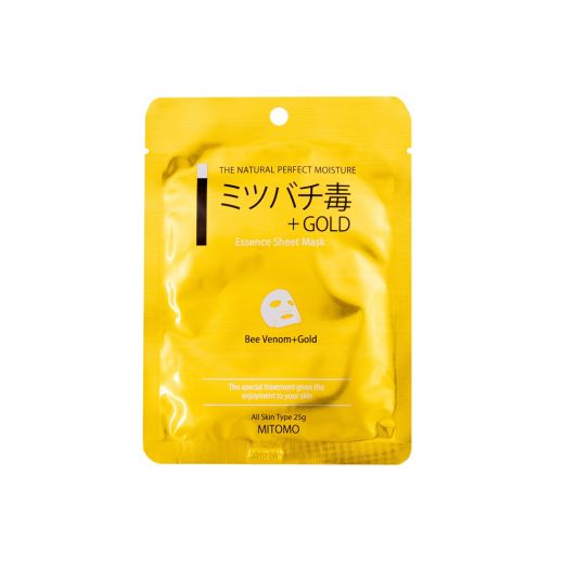 Mitomo Facial Mask Gold + Bee Venom