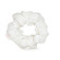 Crystallove Silk Scrunchie - Ivory