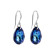 Marmara Sterling Bermuda Blue Drop Earrings  (Sudraba auskari ar kristāliem)