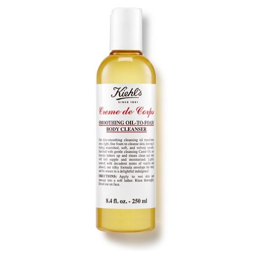 Kiehl's Creme de Corps Smoothing Oil-to-Foam Body Cleanser  (Ķermeņa attīroša eļļa)