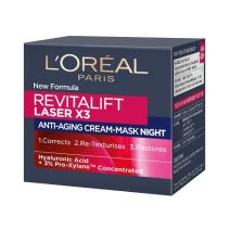 L'Oreal Paris Revitalift Laser X3 Night Cream  (Nakts sejas krēms)
