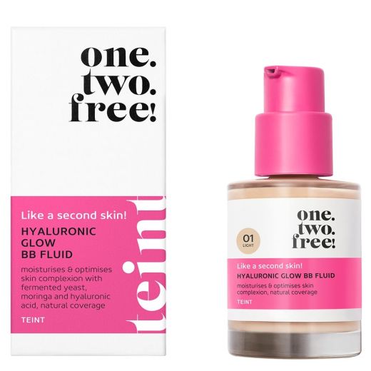ONE.TWO.FREE! Like A Second Skin Hyaluronic Glow BB Fluid