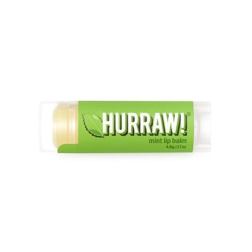 Hurraw! Mint Lip Balm  (Mētras lūpu balzāms)