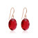 Marmara Sterling 925 Silver Earrings Scarlet Rose Gold