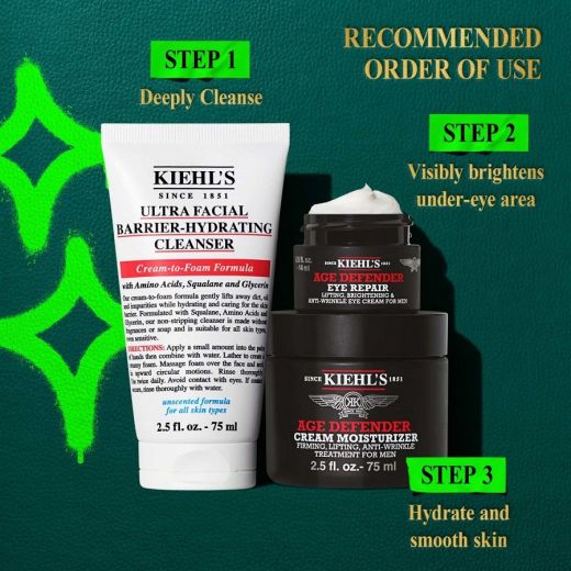 KIEHL'S Age Defenders For Him Gift Set 