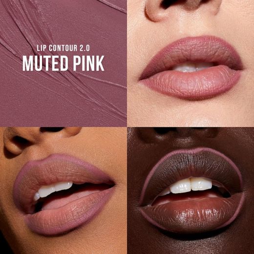 HUDA BEAUTY Lip Contour Mini Duo Blushed Pinks 