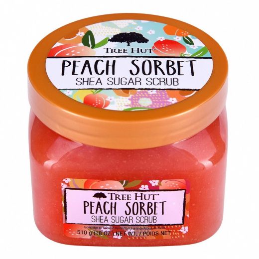 Tree Hut Peach Sorbet Shea Sugar Scrub