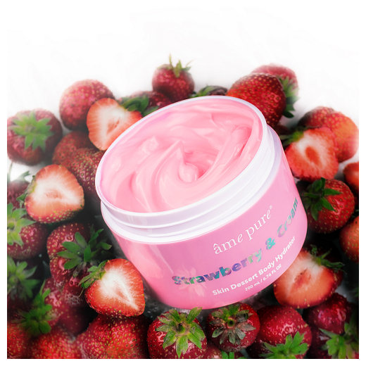 Ame Pure Strawberry & Cream Skin Dessert Body Hydrator