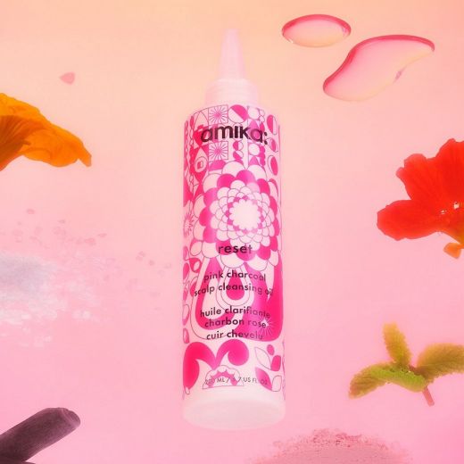 AMIKA Reset Pink Charcoal Scalp Cleansing Oil