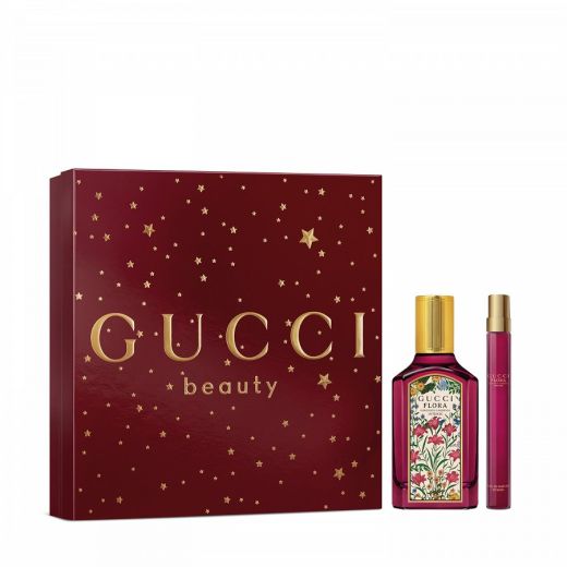 GUCCI Flora Gorgeous Gardenia Women Intense EDP Set 