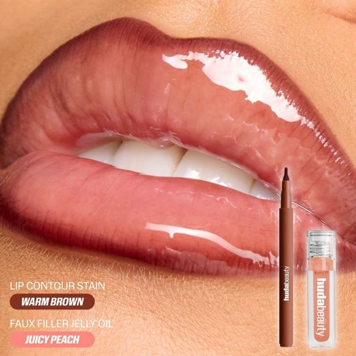 HUDA BEAUTY Kiss Me Lip Duo