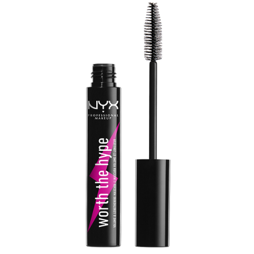 NYX Professional Makeup Worth The Hype Mascara  (Kuplinoša un pagarinoša tuša)