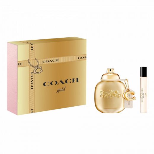 COACH Gold Parfum EDP 50 Ml Gift Set 