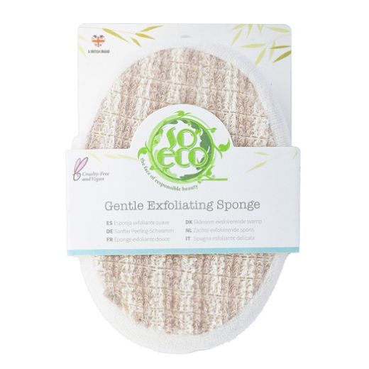 SoEco Gentle Exfoliating Sponge  (Maigs pīlinga sūklis)