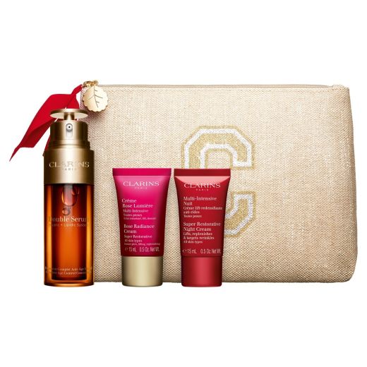 Clarins Double Serum & Super Restorative Set