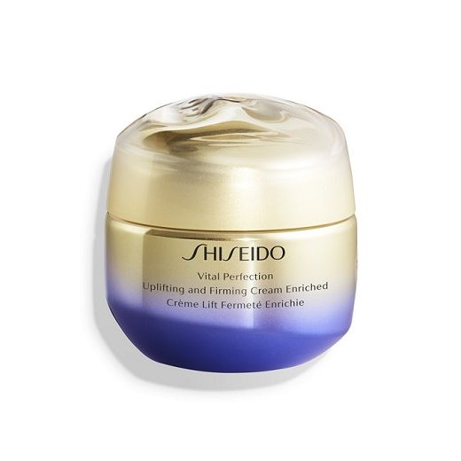 Shiseido Vital Perfection Uplifting and Firming Cream Enriched  (Bagātīgs ādu paceļošs un nostiprino