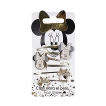 Beauty Line Accesorios Pelo Clips 4 Piezas Minnie