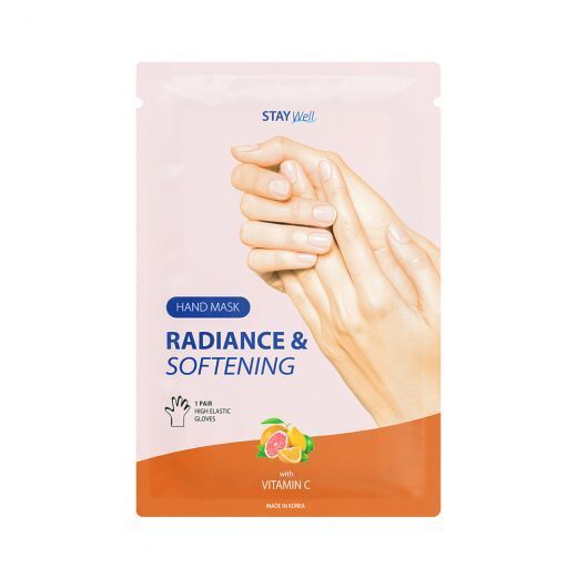 STAY WELL  Radiance & Softening Hand Mask C Vitamin Complex