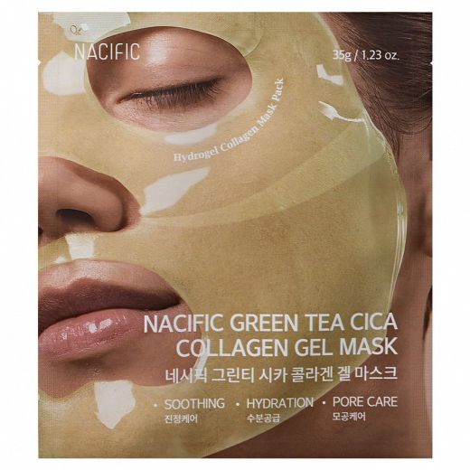 NACIFIC Green Tea Cica Collagen Gel Mask 
