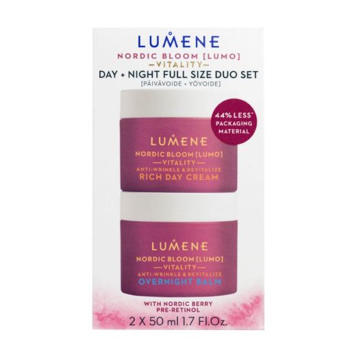 LUMENE Nordic Bloom [Lumo] Vitality Day + Night Cream Duo Set