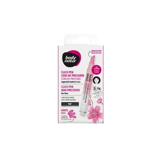 Body Natur Click Pen Wax Precision For Face With Cherry Blossom